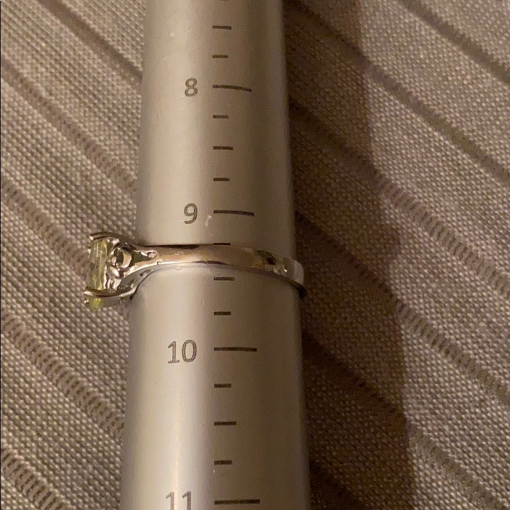 Sterling Silver citrine stone ring - Picture 5 of 5